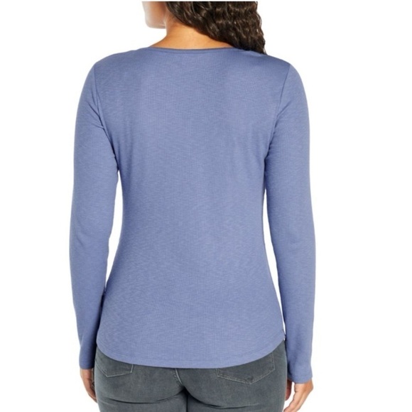 NWT Eddie Bauer Scoop Snap Henley - Picture 4 of 7